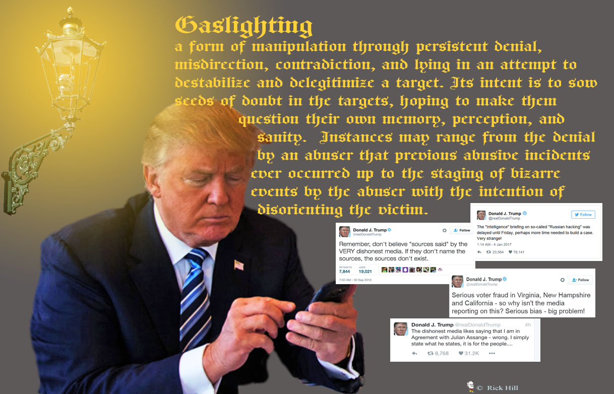 We Are All Being &#39;Gaslighted&#39; by Donald Trump – 400 Years of American Politics
